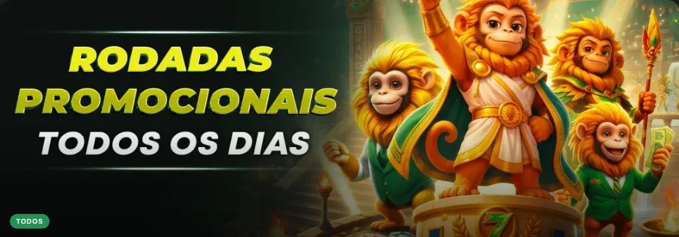 Banner da promoção de rodadas promocionais diárias da 7Games