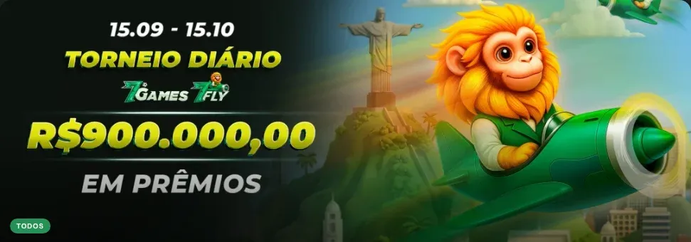 Banner do torneio diário 7Fly da 7Games